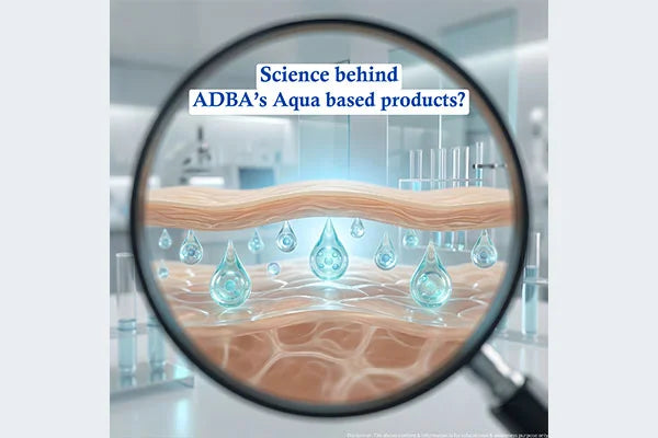 Science behind ADBA’s Aqua based products?