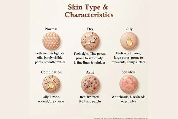 DID YOU KNOW YOUR SKIN TYPE?