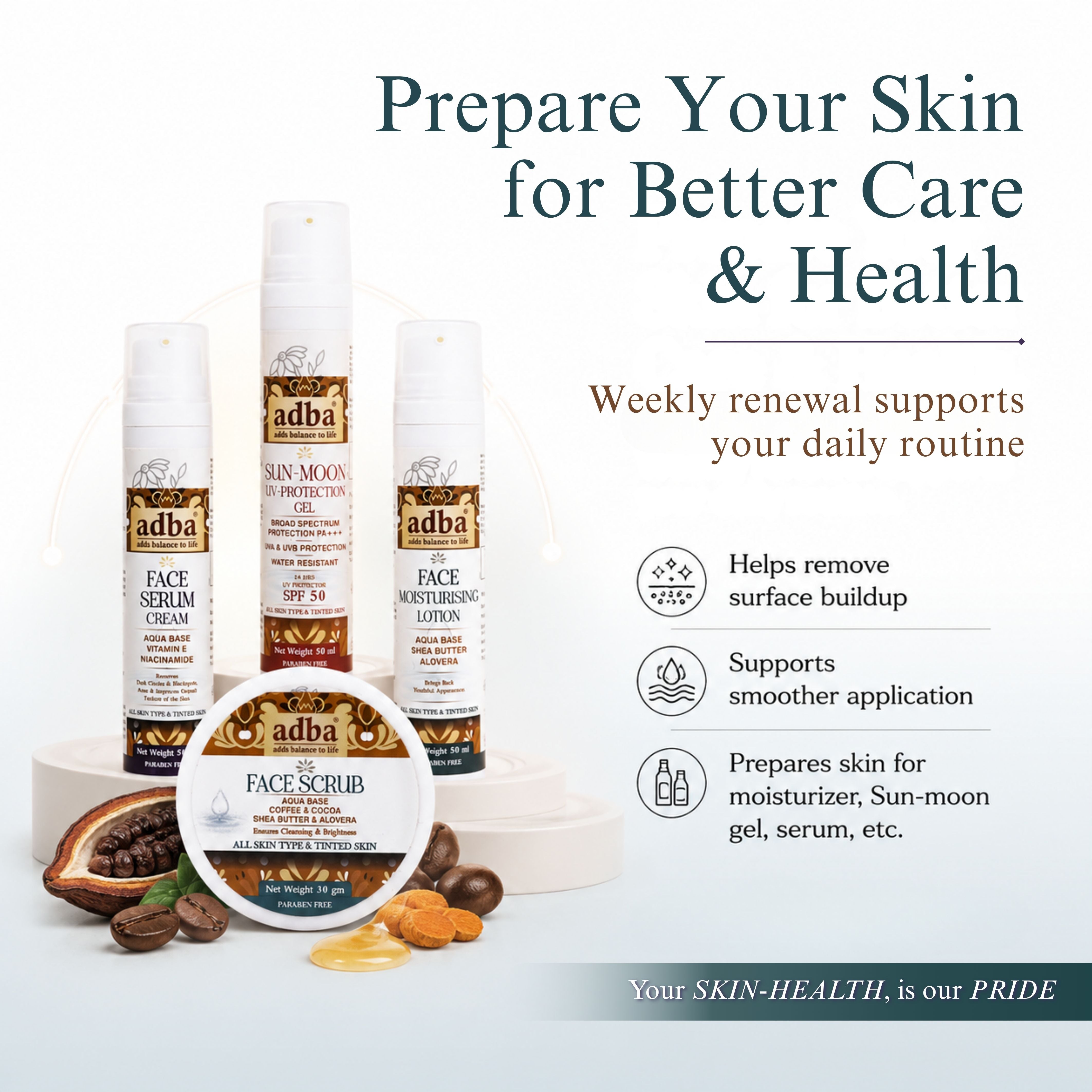 Aqua-based FACE SCRUB