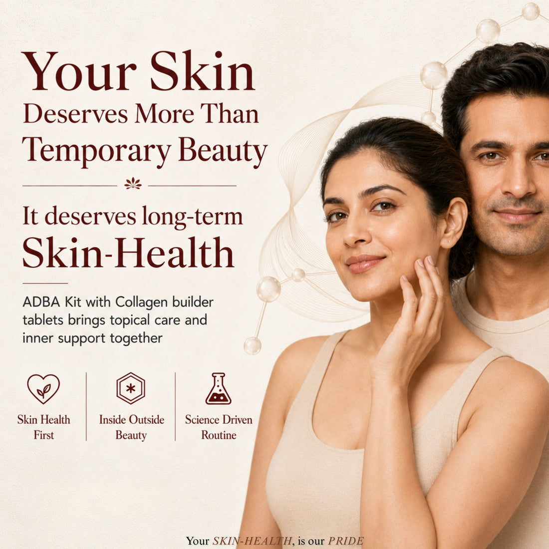 Complete Radiance Skin HealthBeauty Kit with Collagen builder Vitalizer tablets