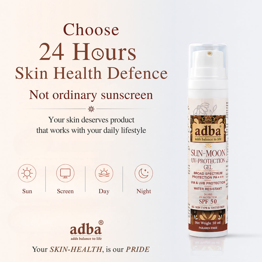 SUN-MOON UV PROTECTION GEL