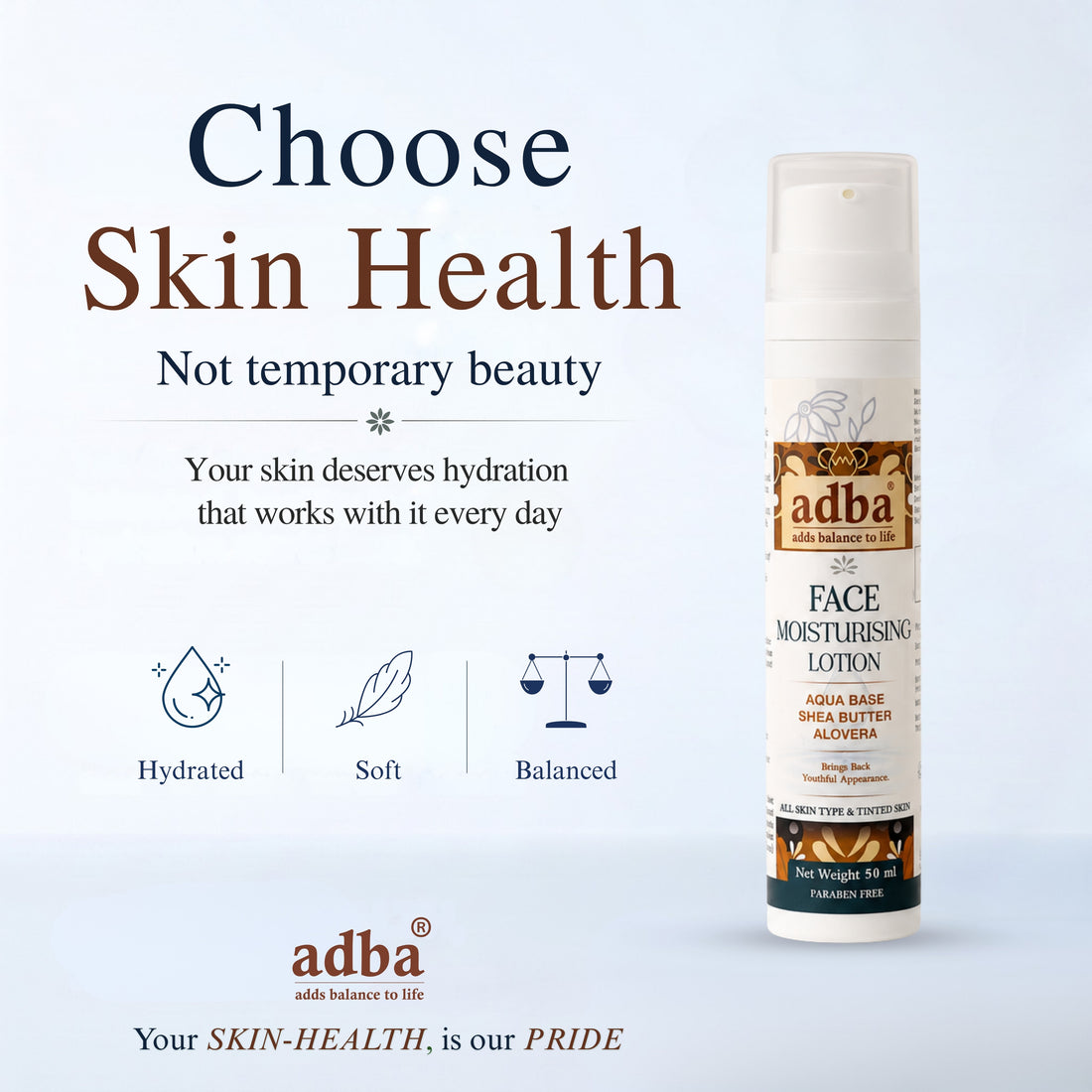 Aqua-based FACE MOISTURISER