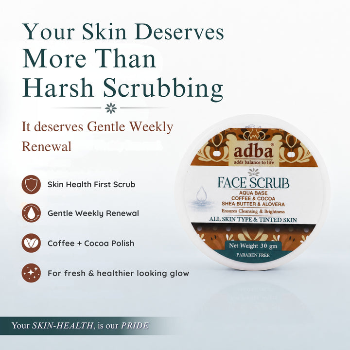 Aqua-based FACE SCRUB
