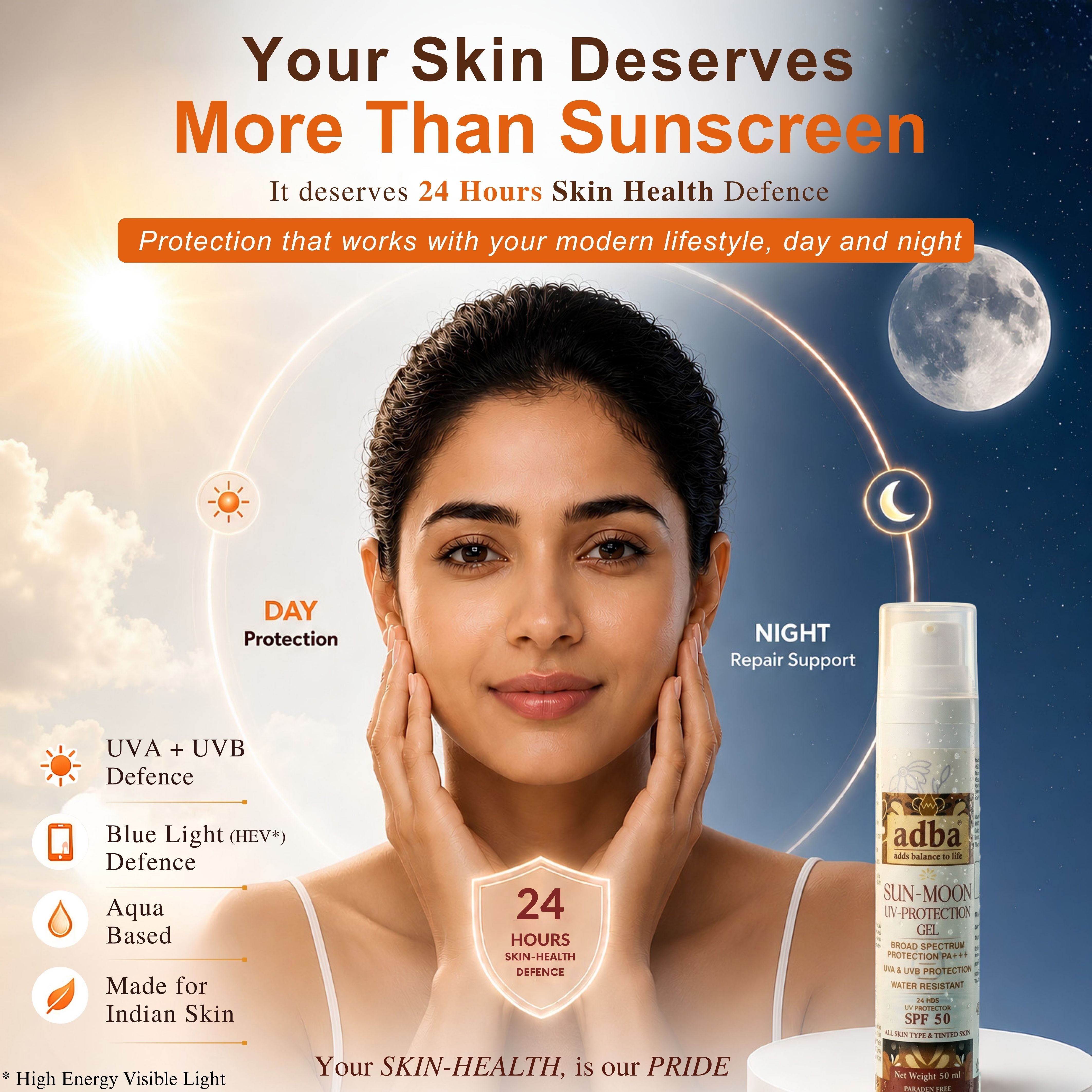 SUN-MOON UV PROTECTION GEL