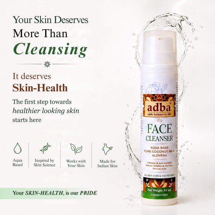 Aqua-based FACE CLEANSER