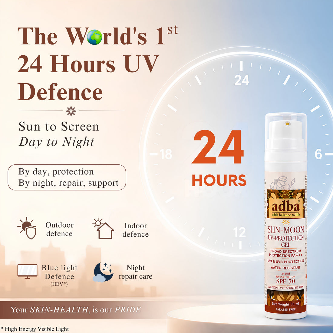 SUN-MOON UV PROTECTION GEL