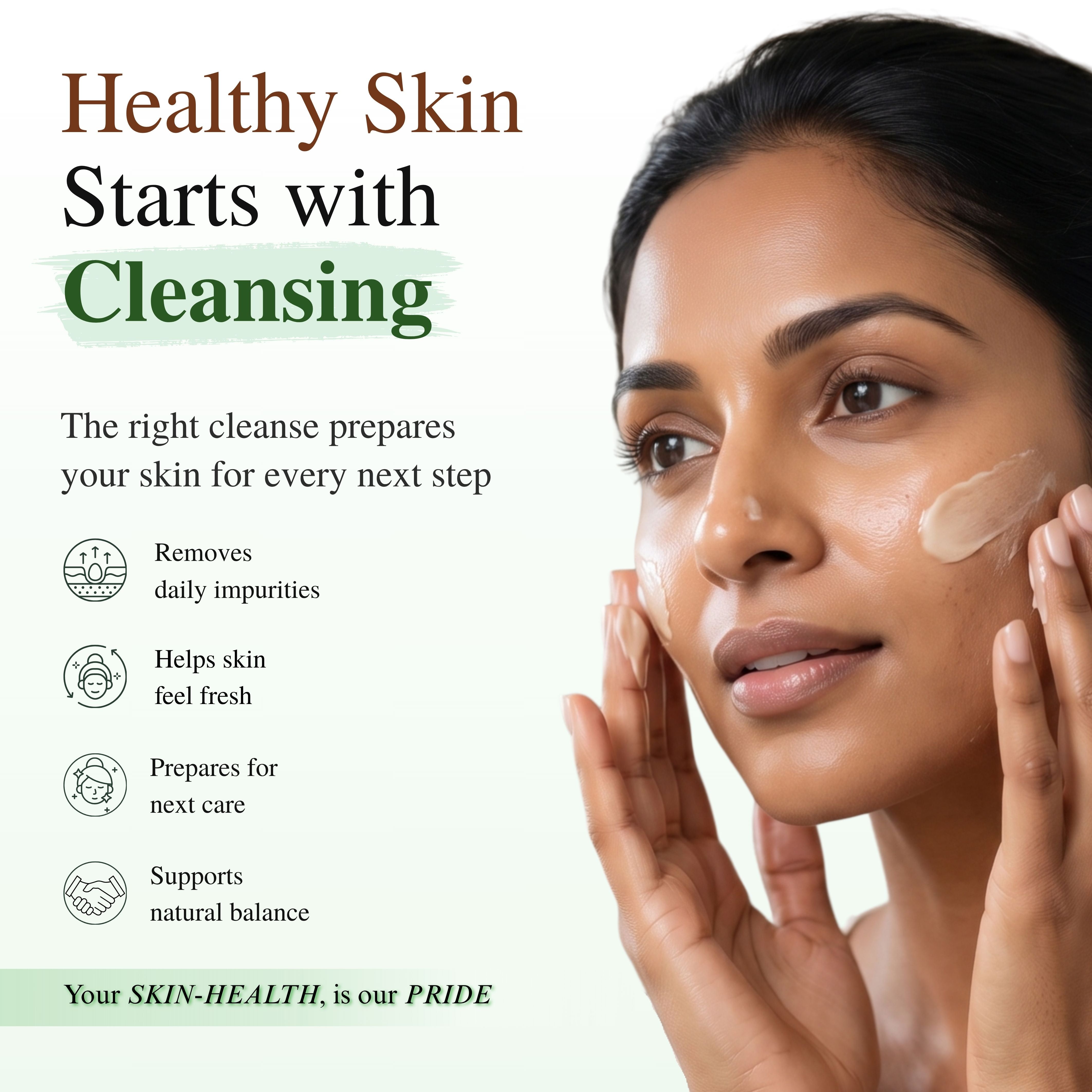 Aqua-based FACE CLEANSER