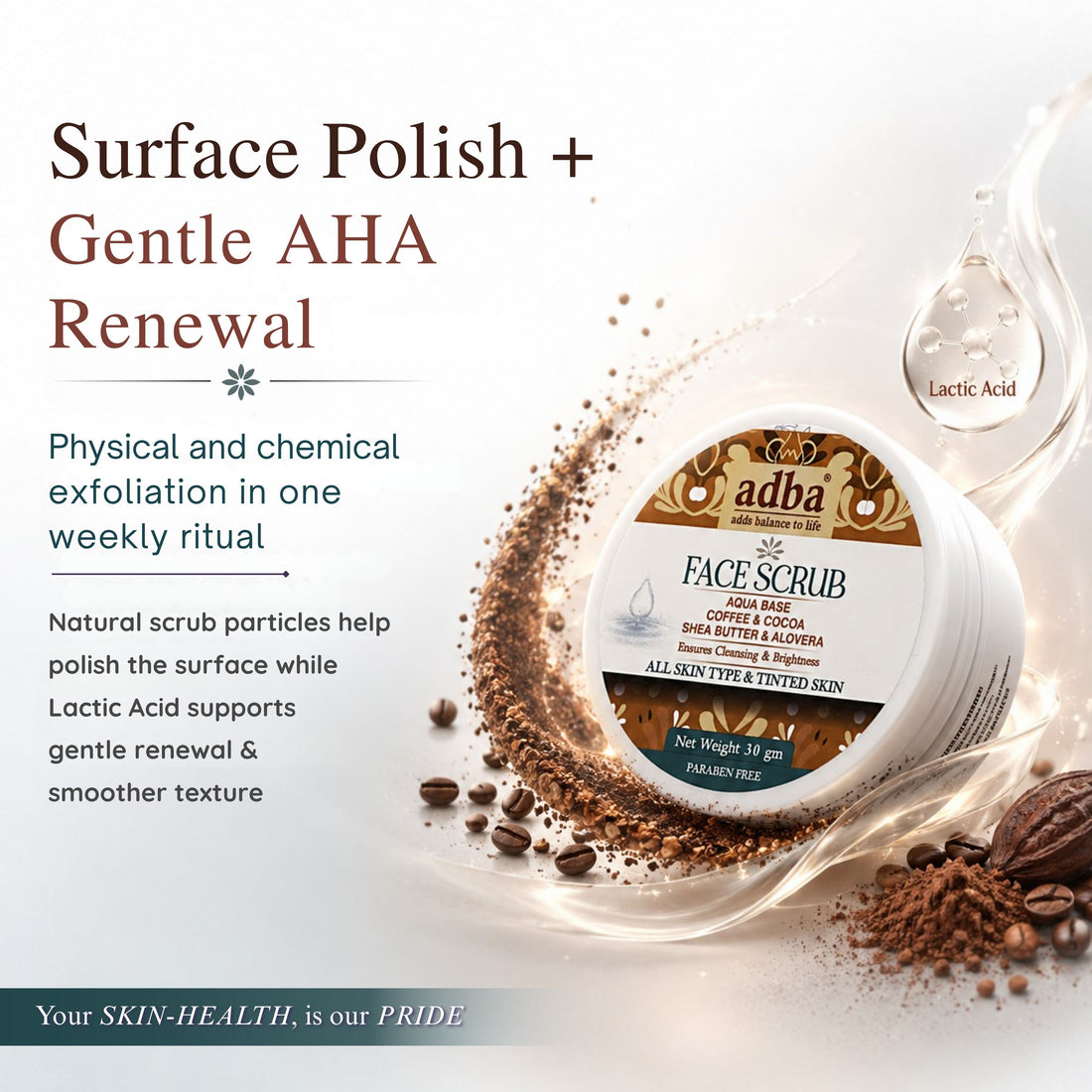 Aqua-based FACE SCRUB