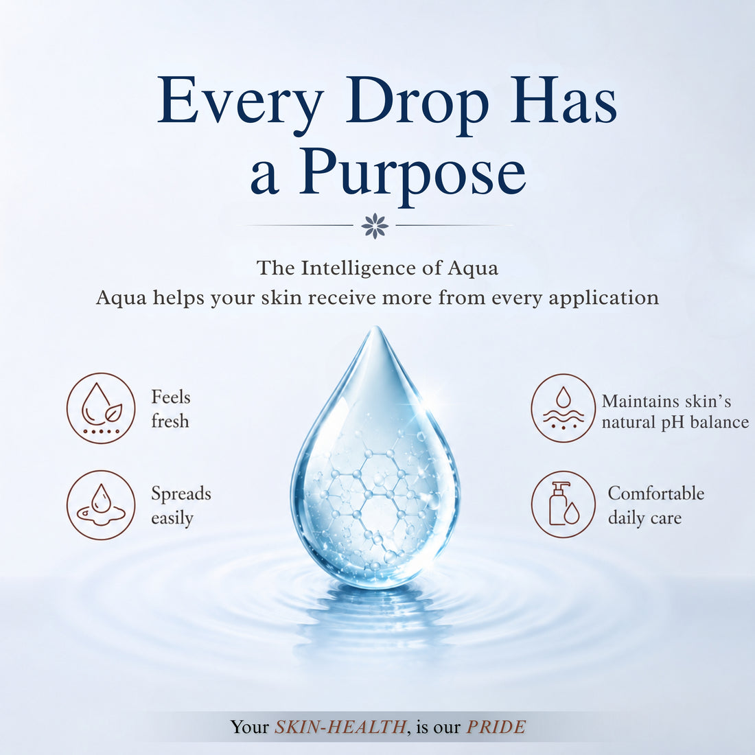 Aqua-based FACE MOISTURISER